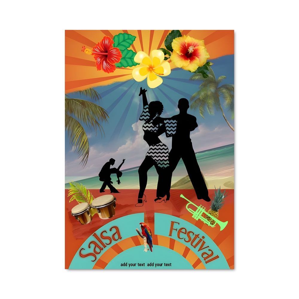 Poster Fiesta Bachata